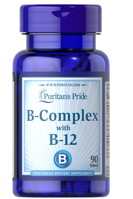 Vitamin B-Complex and Vitamin B-12 90 Tablets Vitamin B-Complex and Vitamin B-12 90 Tablets